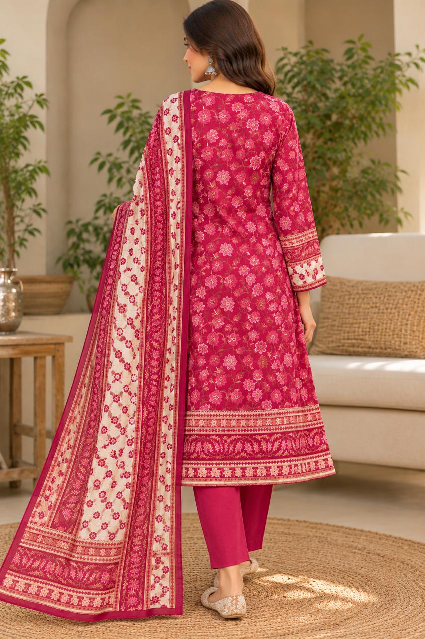 Shreevya : Gulnaar Floral Anarkali Suit Set