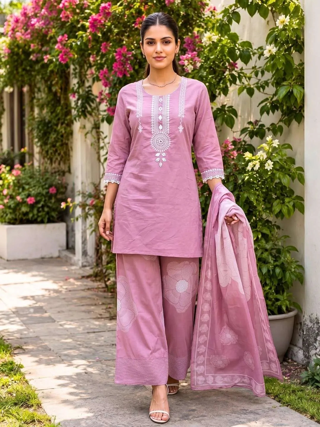 shreevya Lavender Farshi